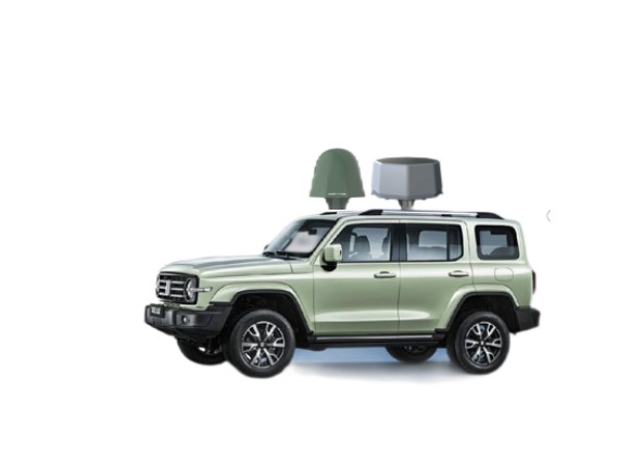  马尾车载察打一体低空防御反制设备