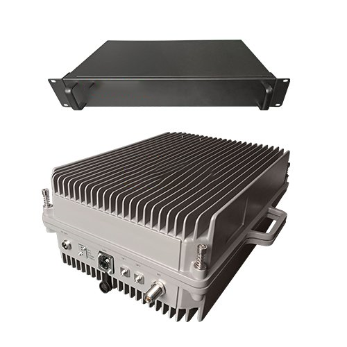  马尾TETRA800数字警用集群数字光纤直放站远近端机