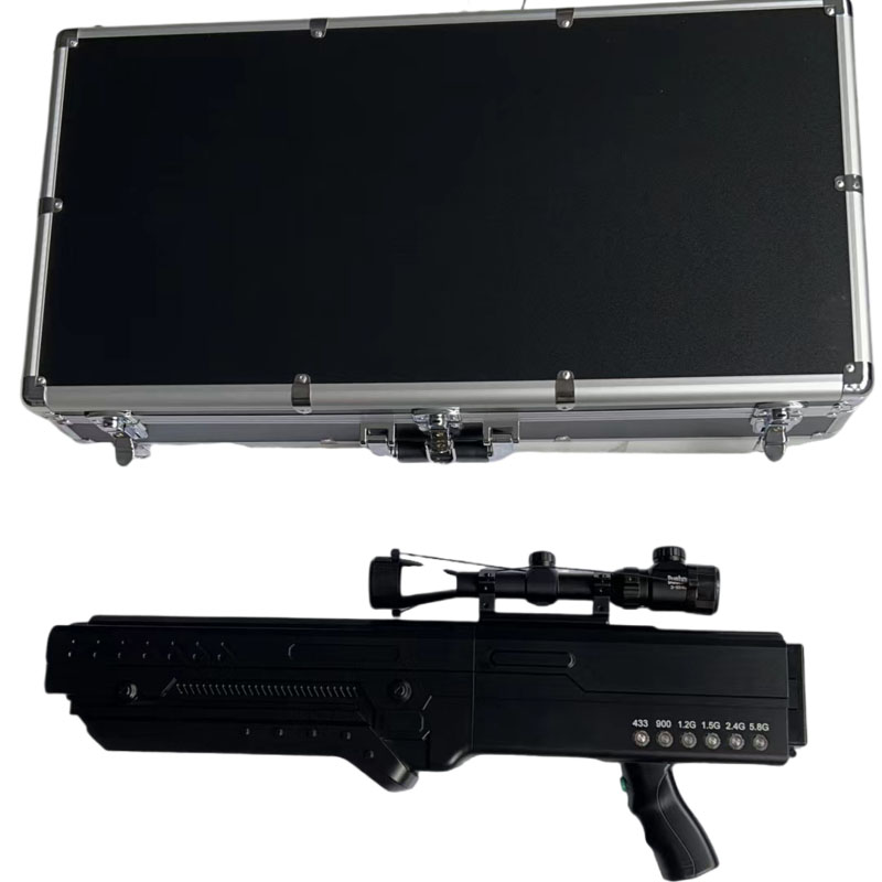  马尾手持便携式枪型低空防御反制六通道A型