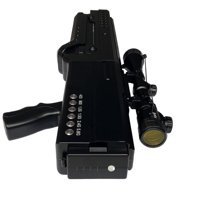  马尾手持便携式枪型低空防御反制六通道B型