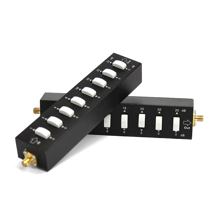 马尾步进可调衰减器SMA接口或N型接口0-90DB可调可选